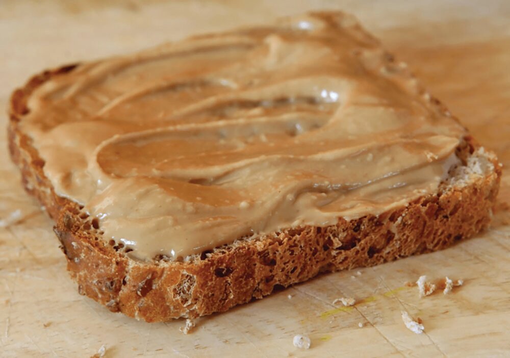 Nut butter instead of butter or margarine on toast offers a powerful protein boost.